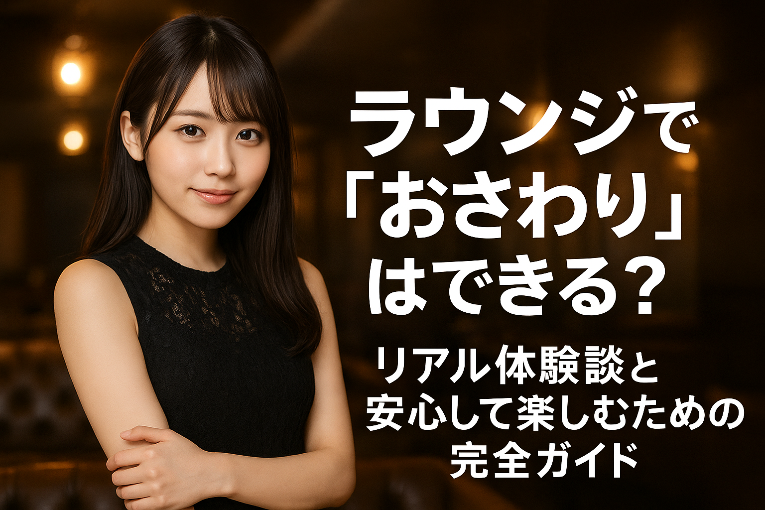 ラウンジで「おさわり」はできる？リアル体験談と安心して楽しむための完全ガイド