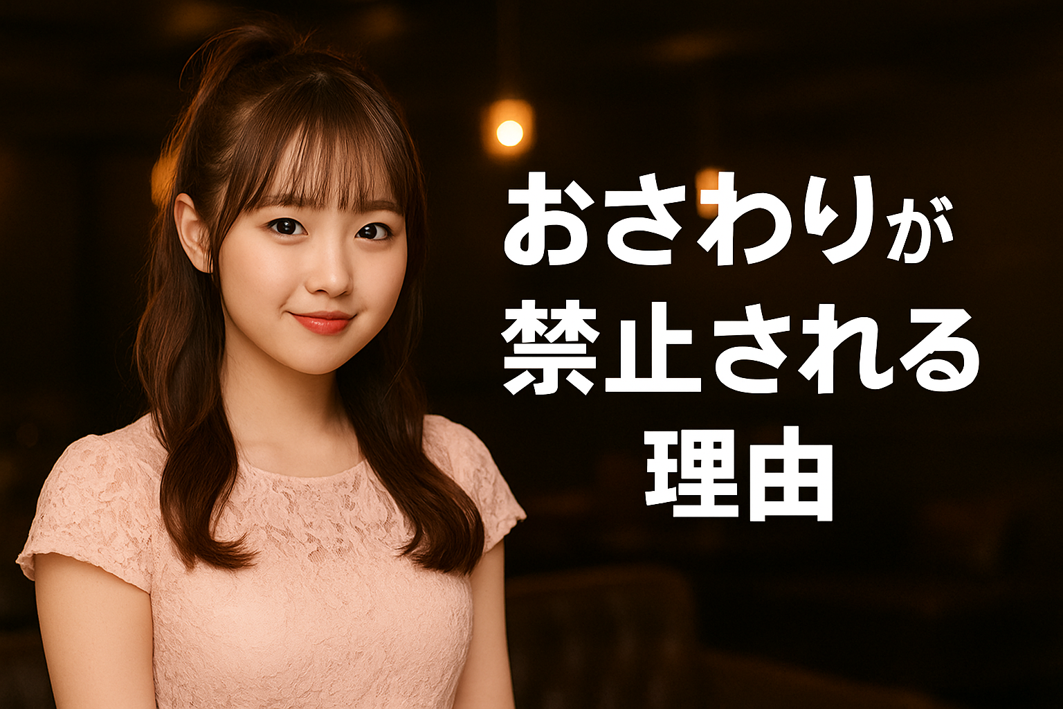 ラウンジでおさわりはできるのか？実態を解説